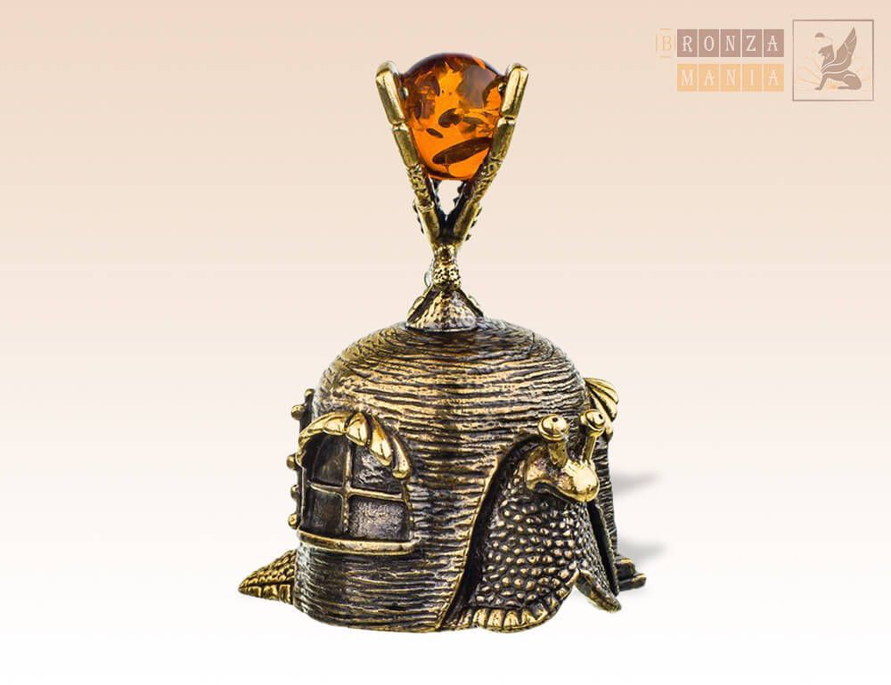 колокольчик Улитка с бабочкой