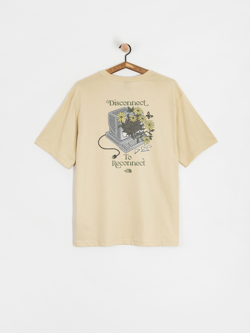 Футболка The North Face Connected Relaxed Graphic бежевая