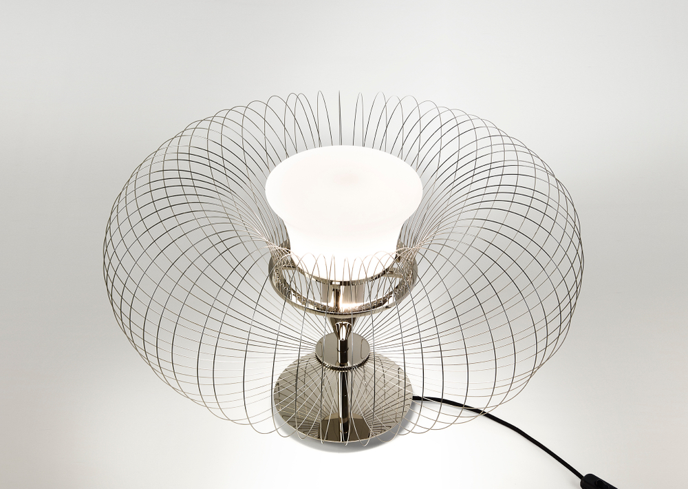 Настольная лампа Ceccotti Collezioni Steel Flower