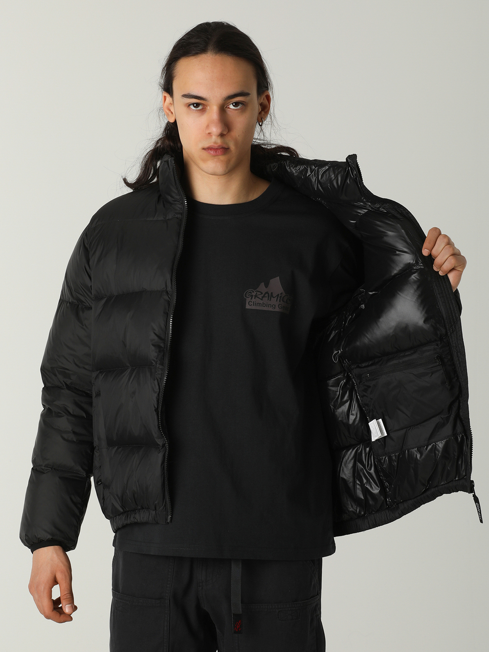 Пуховик Утепленный Down Puffer Jacket