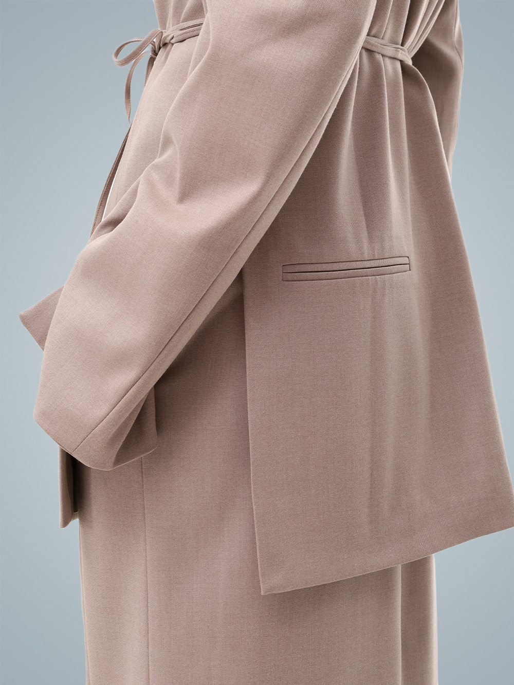 Жакет с рельефными швами Shibui