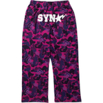 A Bathing Ape Bathing Ape X Spotify X Syna By Central Cee Fw25 Knitted Sweatpants фиолетовый