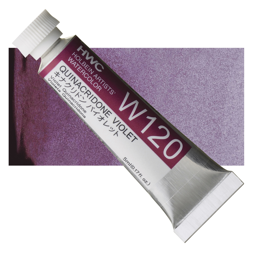 Акварель Holbein 5 мл. 120 [B] Quinacridone Violet