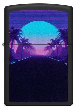 Зажигалка Zippo Sunset Black (49809) 2