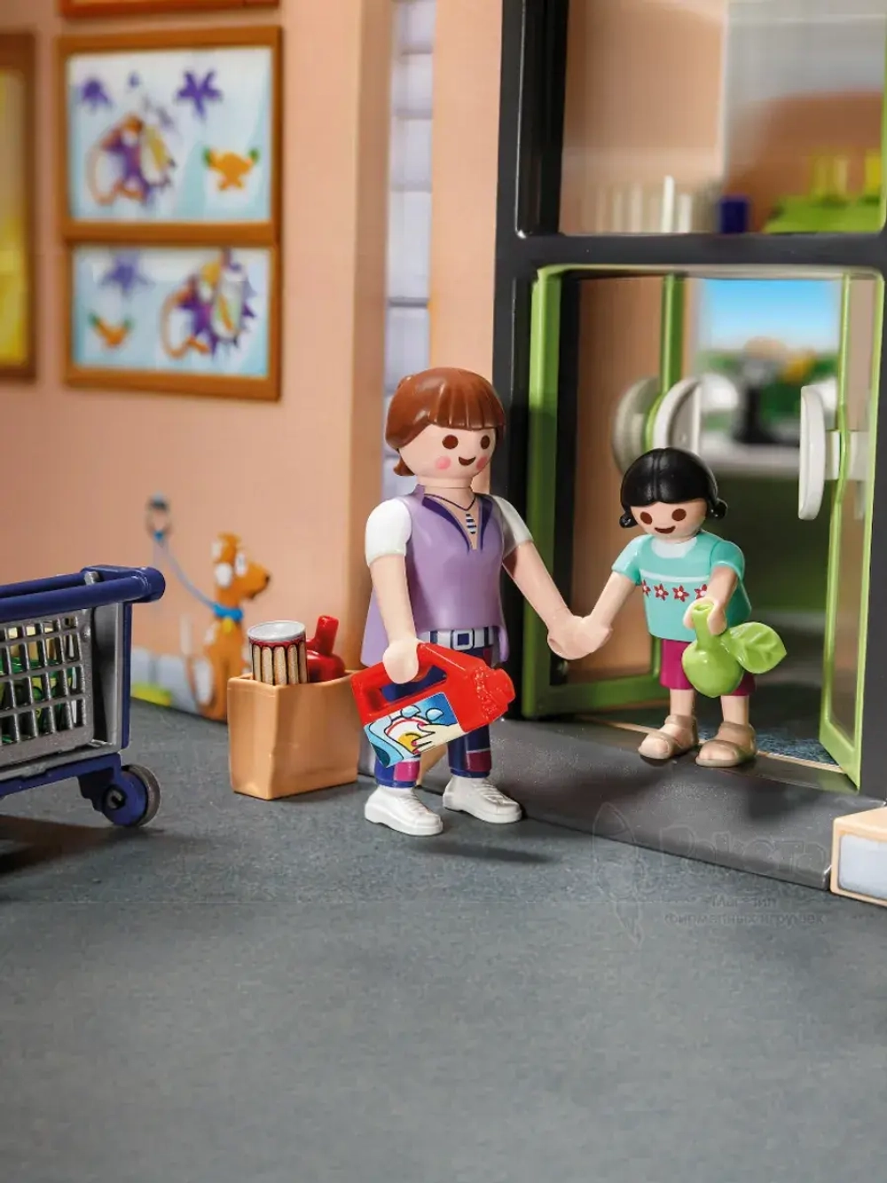 Набор City Life Портативный овощной магазин Playmobil 70320