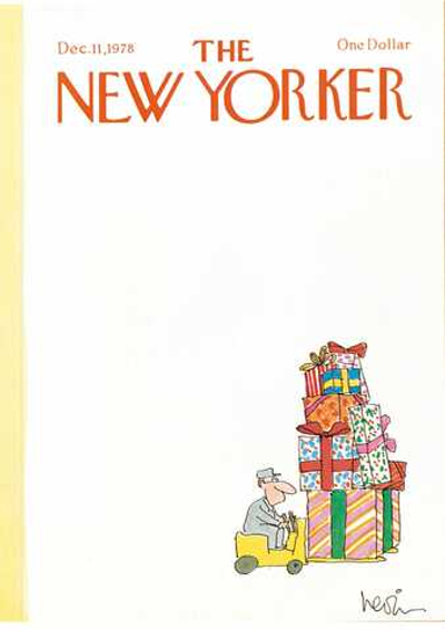 Журнал The New Yorker 11-12-1978, обложка