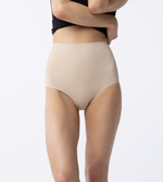 Высокие бесшовные трусики Amber Maxi High (Размер: L) (Цвет: телесный)