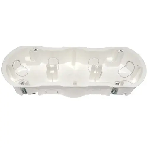 Коробка установочная 3-местная для гипсокартона (226х76х45,5мм), 1шт