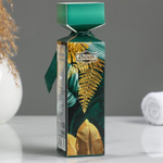 Набор из 3 бомбочек для ванны Темные листья с ароматом яблока