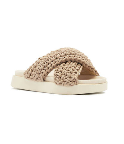 Шлепанцы INUIKII - коричневый(70104-105)