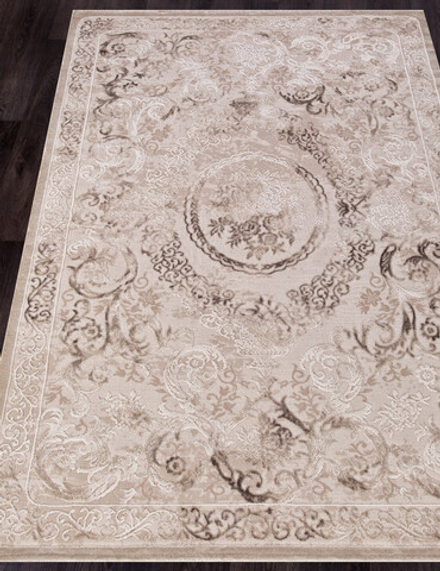 Ковер 03701A - BROWN / BROWN - Прямоугольник - коллекция ARMINA размер 160*230см
