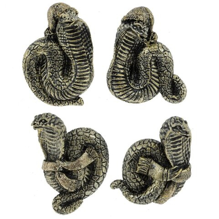 GAEM Магнит "Змея", L4,5 W2 H6 см, 4в.