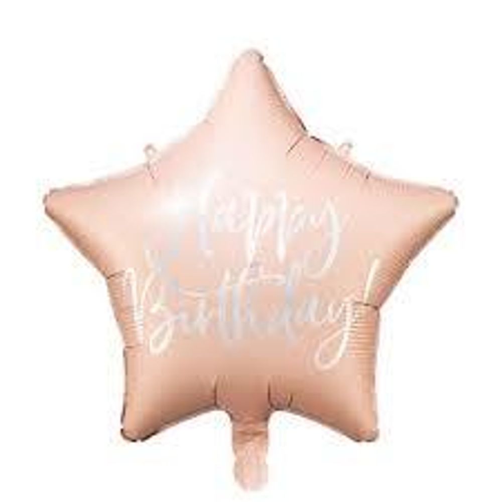 PartyDeco. Звезда Light powder pink 40 см