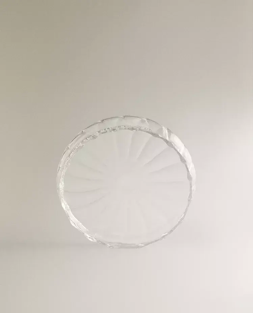 ZARA HOME МЫЛЬНИЦА ДЛЯ ВАННОЙ ИЗ КЕРАМИКИ, ПРОЗРАЧНЫЙ