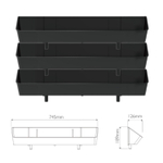 Полочная система Hydro Walls 750