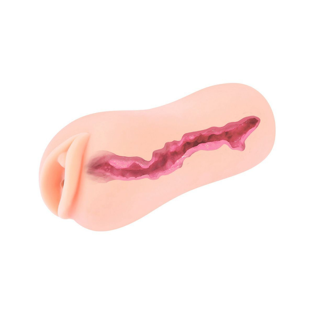 Мастурбатор-вагина Sanda с двойным слоем материала (Цвет: телесный)