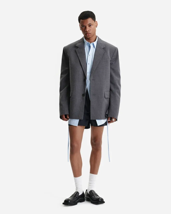 Пиджак Power Suit серый