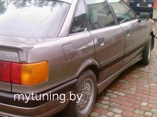 Накладки на пороги для Audi 80 b3\b4