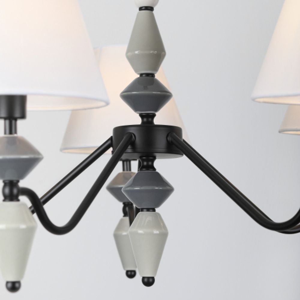 Люстра Rivoli   2096-305 5 х Е14 40 Вт классика