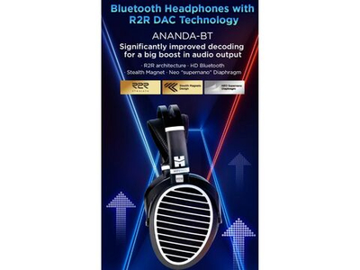 Планарные беспроводные наушники HiFiMAN Ananda-BT R2R