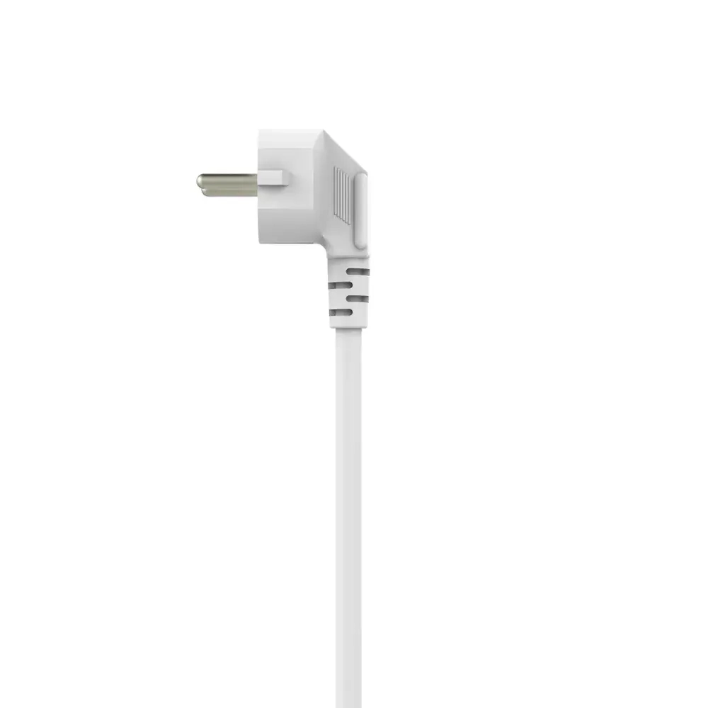 Сетевой фильтр удлинитель Philips CHP2135WB/51 с тремя стандартными розетками EU, с заземлением и защитой от перегрузок, 3 м, белый