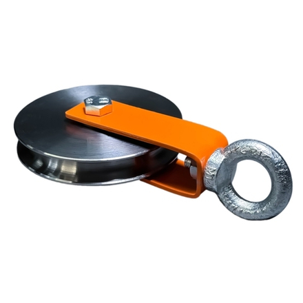 Блок монтажный с рым-болтом 12мм ф120мм (Окрашенный)