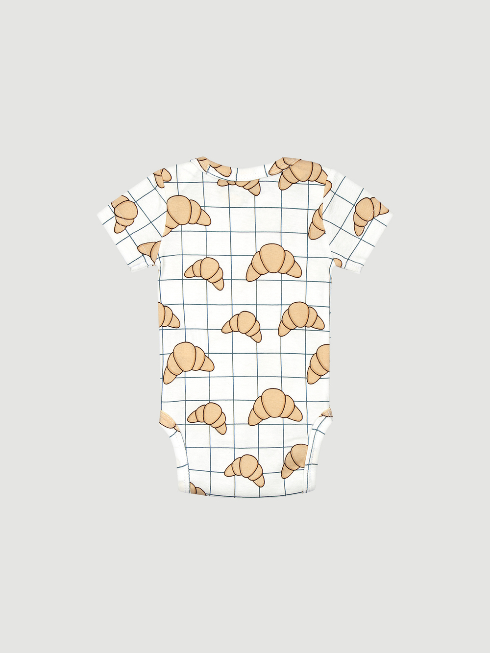 Боди Mjölk Круассаны, с коротким рукавом