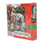 Пазл деревянный фигурный "#Selfietime" 53дет.