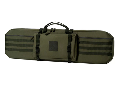 Кейс Vektor А-110 тактический, рюкзачные лямки, Molle, 110x30см, зелёный
