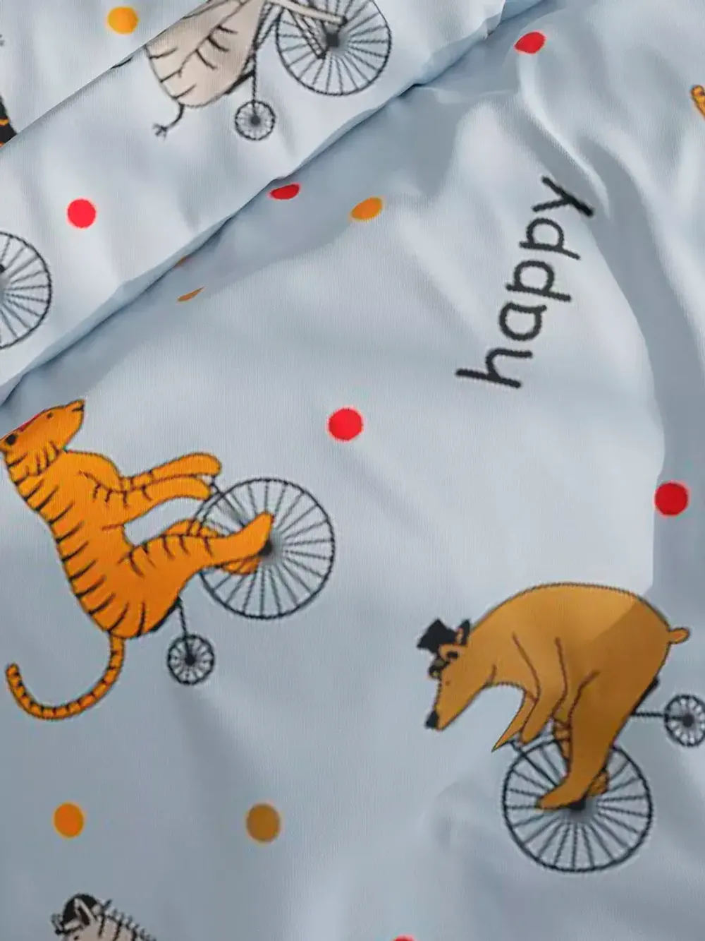 Простынь на резинке бязь Сказка "Цирк" 120x200 см