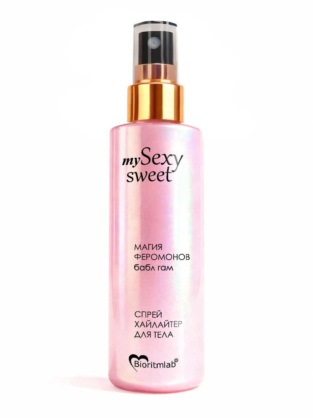 Спрей хайлайтер для тела магия феромонов с ароматом бабл гам 200 г арт. lb-16148 маркировка