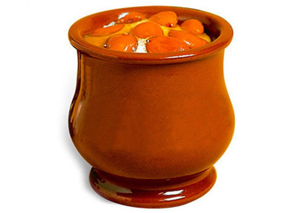 Мороженое в горшочке с мёдом и миндалем, 90г