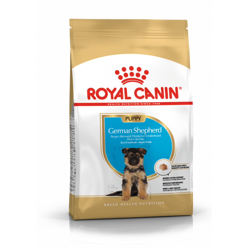 Royal Canin German Shepherd Puppy Немецкая овчарка Паппи Корм сухой для щенков породы Немецкая овчарка до 15 месяцев 3кг