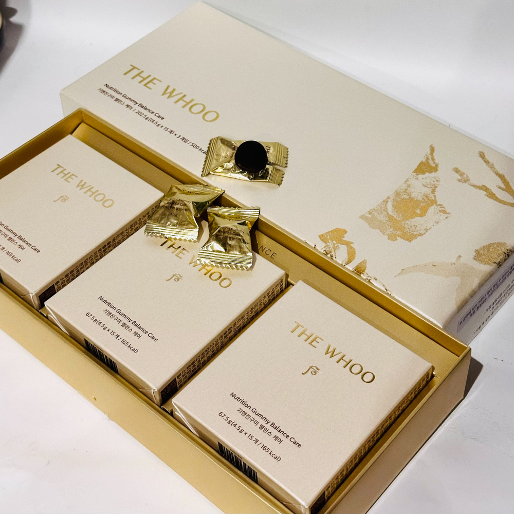 THE WHOO Nutrition Gummy Balance Care Set