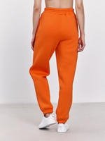 Брюки женские с начесом (оранжевый)
