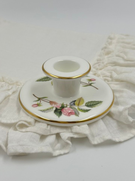 Подсвечник Wedgwood Hathaway Rose (трещина)