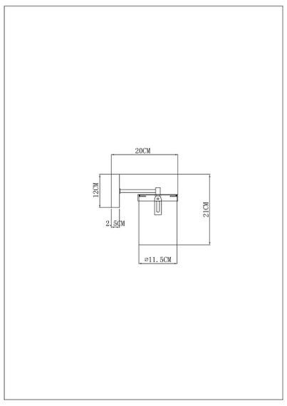 Бра Arte Lamp Modello A4099AP-1BK