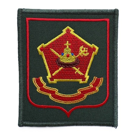 Шеврон Московский Военный Округ МВО красный кант