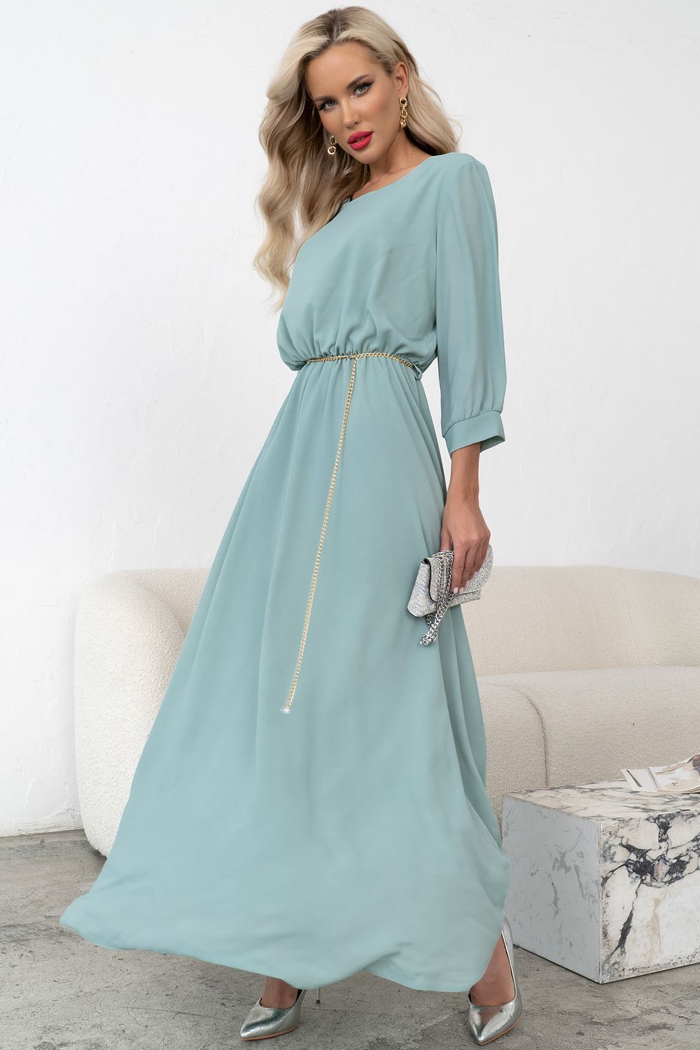 Платье Мая (фисташка) Р11-1250/2 Nikol