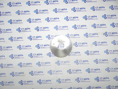 Фреза отрезная по металлу 80х4х22мм z=64 Р6М5 без фаски с ш/п