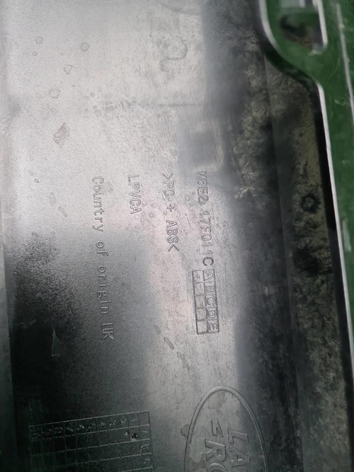 Накладка переднего бампера RR Vogue 5 L460 (21-нв)