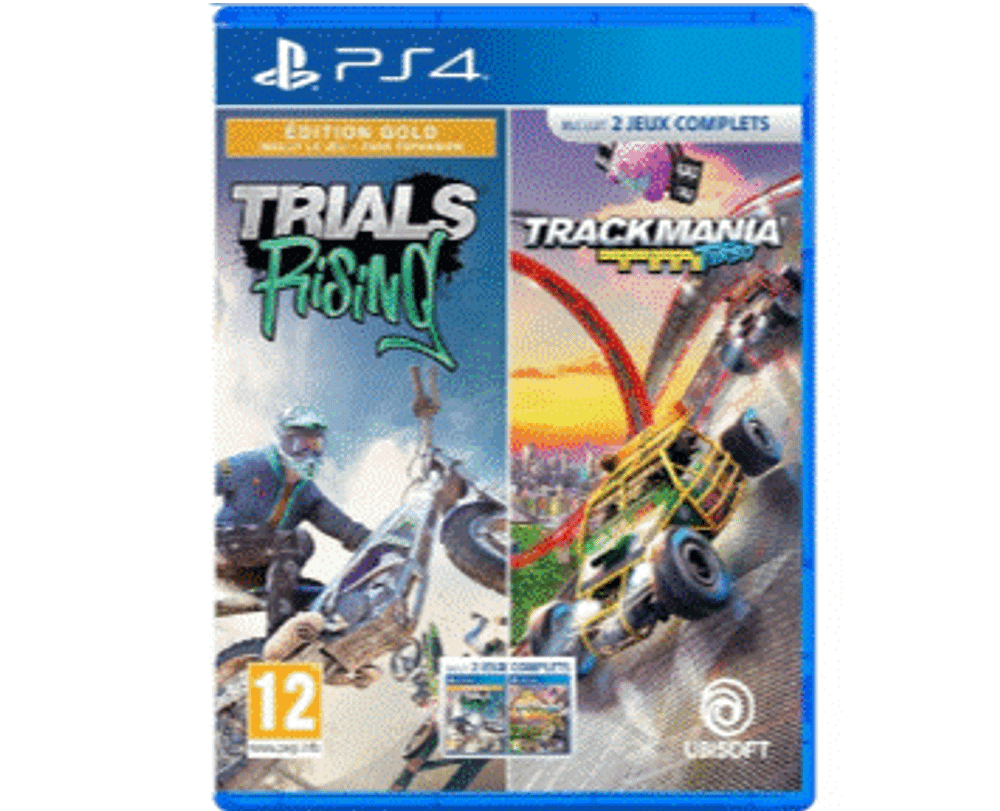 Compilation Trackmania Turbo + Trials Rising (PS4) NEW