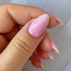 Лак для стемпинга Swanky Stamping S13 светло-розовый 6мл