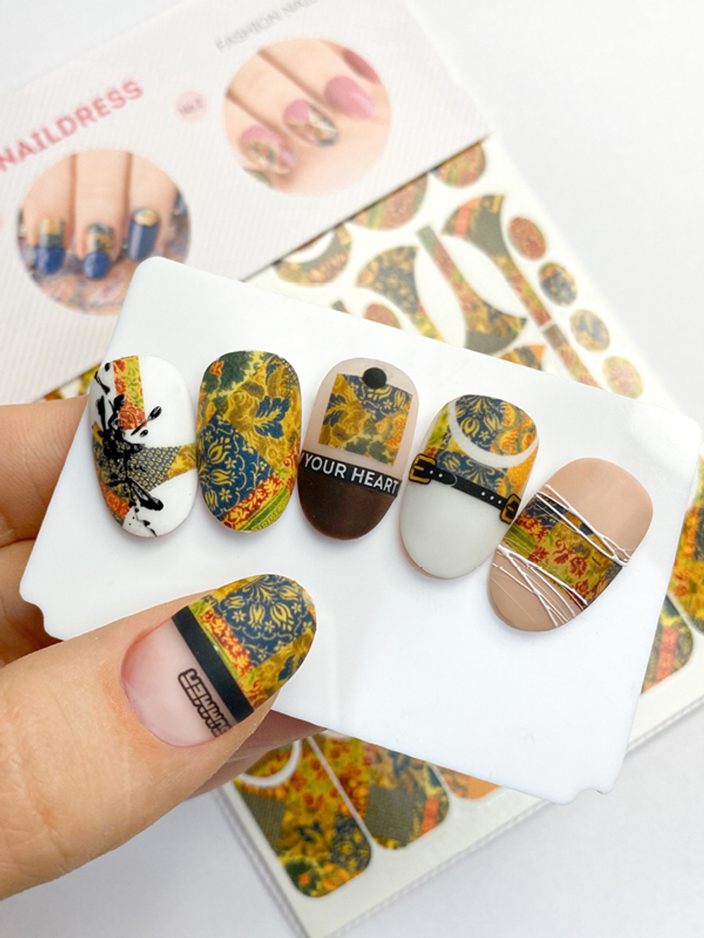 Naildress Slider Design Пэчворк