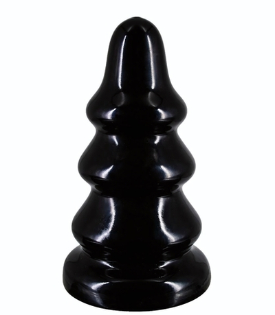 Черная анальная пробка MAGNUM 18 - 20,5 см. (Цвет: черный)