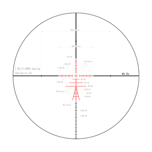 Прицел Veber Wolf Alfa 3-12x42 SF TR2