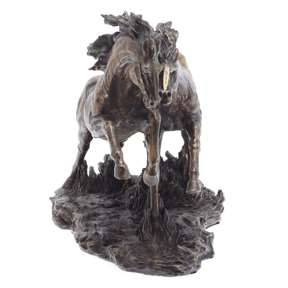 GAEM Фигурка декоративная "Пара лошадей", L42,5 W18 H25 см