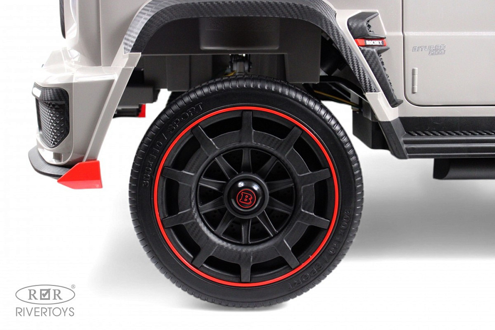 Детский электромобиль RiverToys Z888ZZ GREY/серый