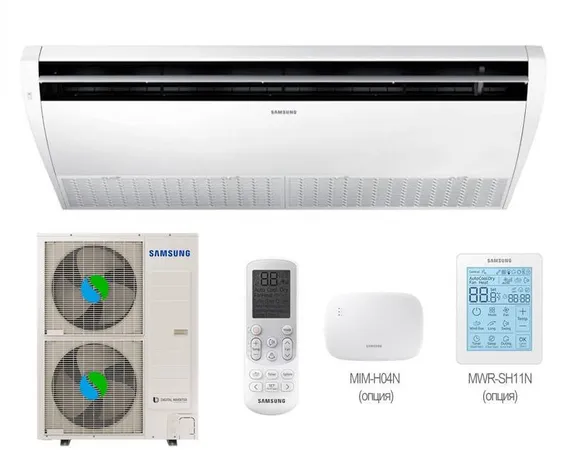 Напольно-потолочная сплит-система Samsung AC140MNCDKH/EU/AC140BXADGH/AF
