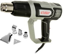 Строительный фен СТАВР ФТЭ-2000М Case, 2000 Вт серый